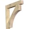 Ekena Millwork Westlake Block Rough Sawn Outlooker, Douglas Fir, 8"W x 44"D x 44"H OUT08X44X44WTL05RDF - alternate 1